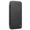 6601117785A-3 NILLKIN Qin Prop Series for iPhone 16 Leather Case Lens Kickstand Phone Cover