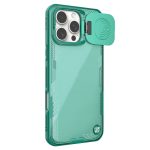 NILLKIN Iceblade CamProp for iPhone 16 Pro Case PC - TPU Phone Shell with Lens Cover Kickstand