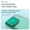 NILLKIN Iceblade CamProp for iPhone 16 Pro Case PC - TPU Phone Shell with Lens Cover Kickstand