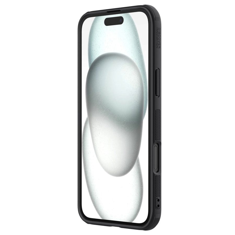 6601119377A-5 NILLKIN Frosted Shield Pro For iPhone 16 Case Matte PC - TPU Phone Cover