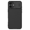 6601119394A-1 NILLKIN Camshield Pro Series for iPhone 16 Plus Case PC - TPU Slide Camera Lid Phone Cover