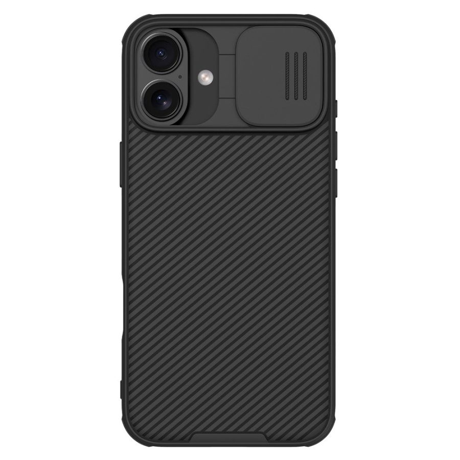 6601119394A-1 NILLKIN Camshield Pro Series for iPhone 16 Plus Case PC - TPU Slide Camera Lid Phone Cover