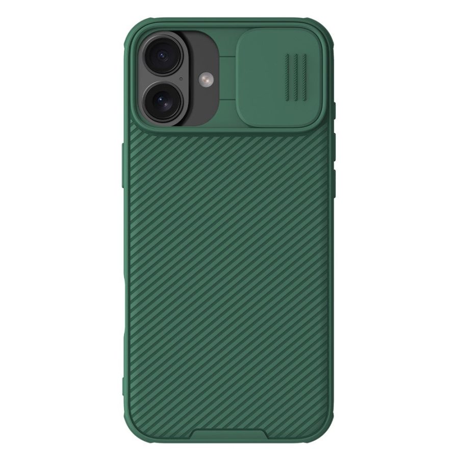 6601119394C-1 NILLKIN Camshield Pro Series for iPhone 16 Plus Case PC - TPU Slide Camera Lid Phone Cover