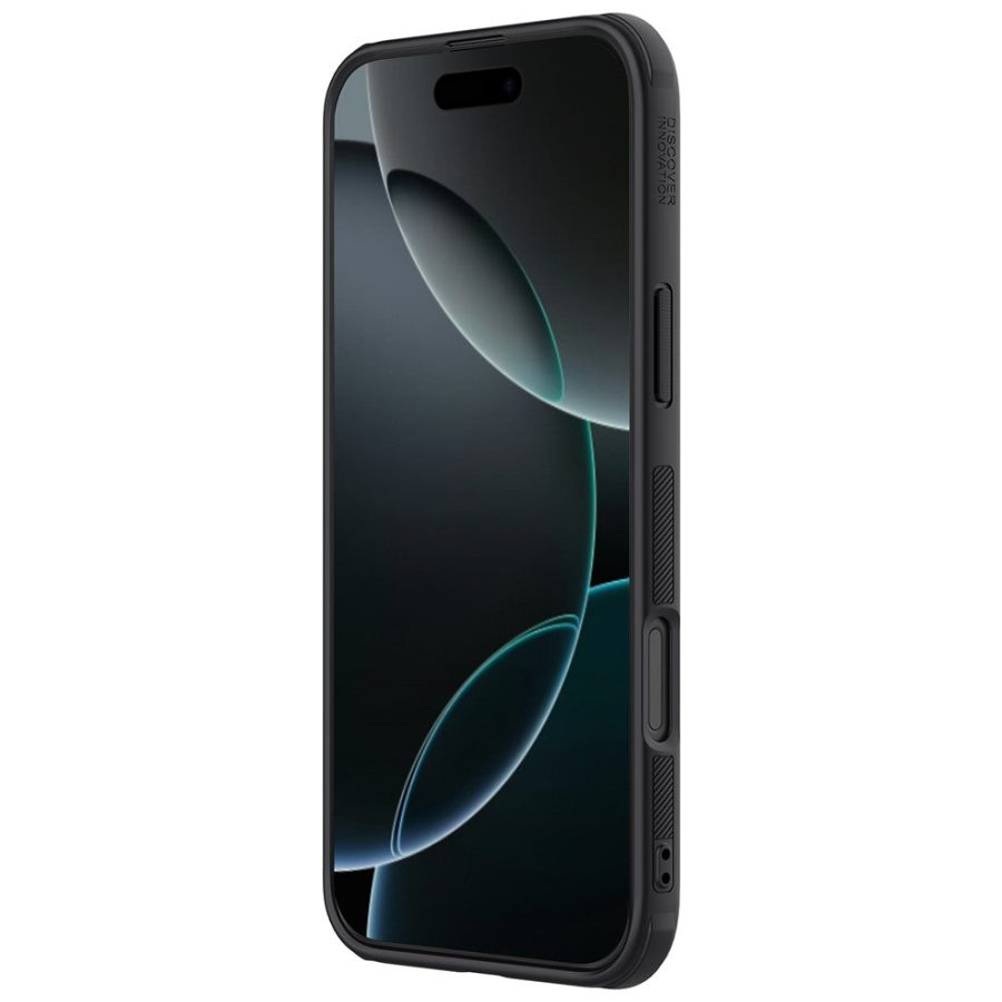 NILLKIN Super Frosted Shield Pro for iPhone 16 Pro Phone Case PC - TPU Matte Phone Cover (Logo Hole Design)
