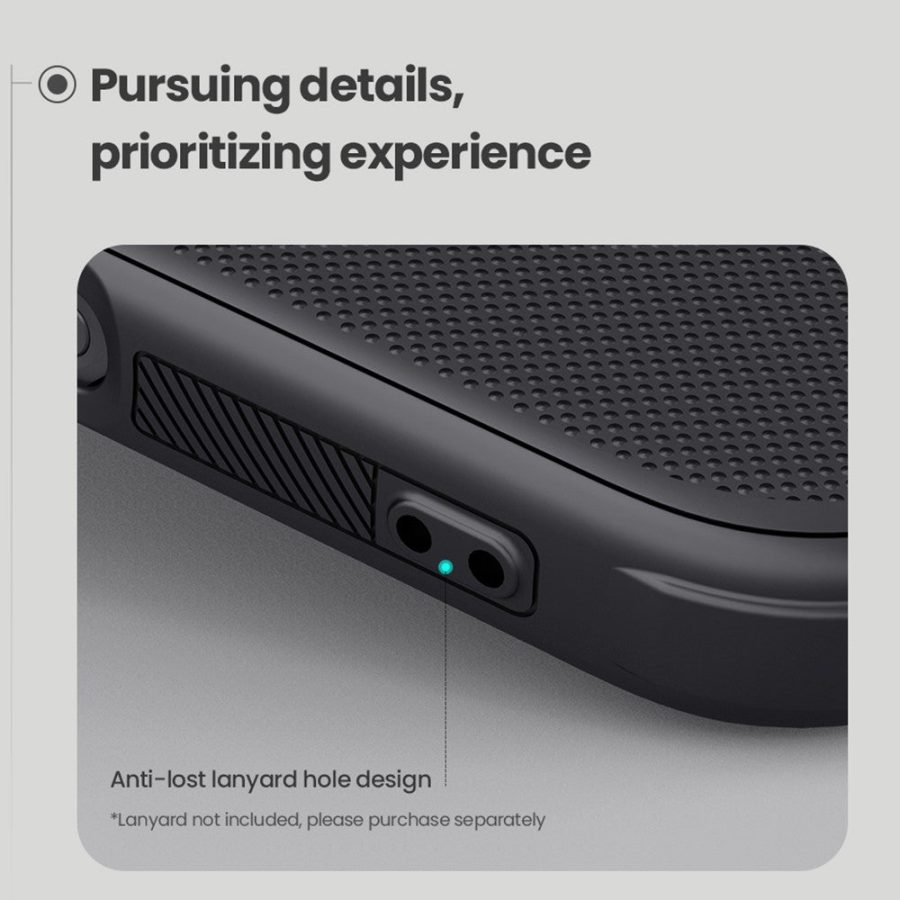 NILLKIN Super Frosted Shield Pro for iPhone 16 Pro Phone Case PC - TPU Matte Phone Cover (Logo Hole Design)