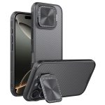 NILLKIN Camshield Prop Series for iPhone 16 Pro Max Case Translucent Slide Camera Protection PC - TPU Phone Cover
