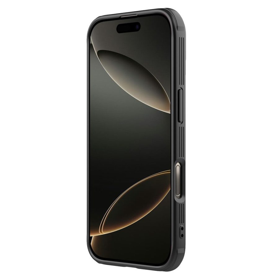 NILLKIN Camshield Prop Series for iPhone 16 Pro Case Translucent Slide Camera Protection PC - TPU Phone Cover