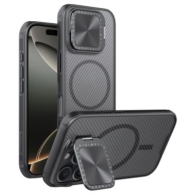 NILLKIN Camshield Prop Magnetic Translucent Series for iPhone 16 Pro Max Case Compatible with MagSafe TPU - PC Phone Cover with Camera Lid