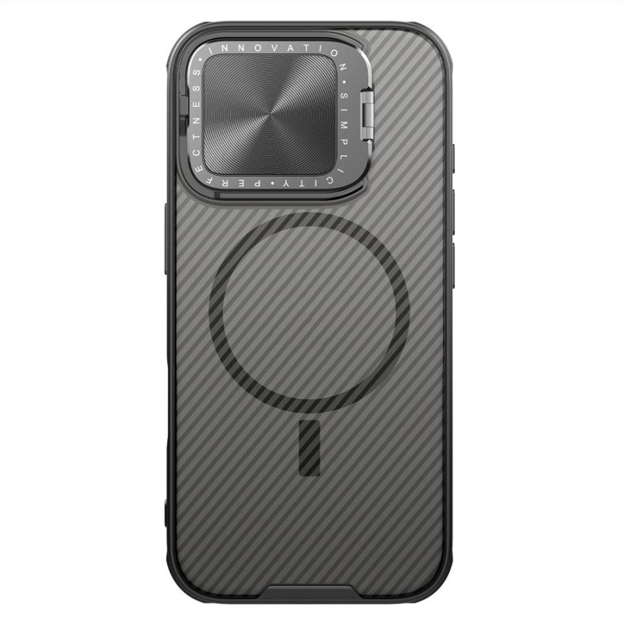 NILLKIN Camshield Prop Magnetic Translucent Series for iPhone 16 Pro Case Compatible with MagSafe TPU - PC Phone Cover with Camera Lid