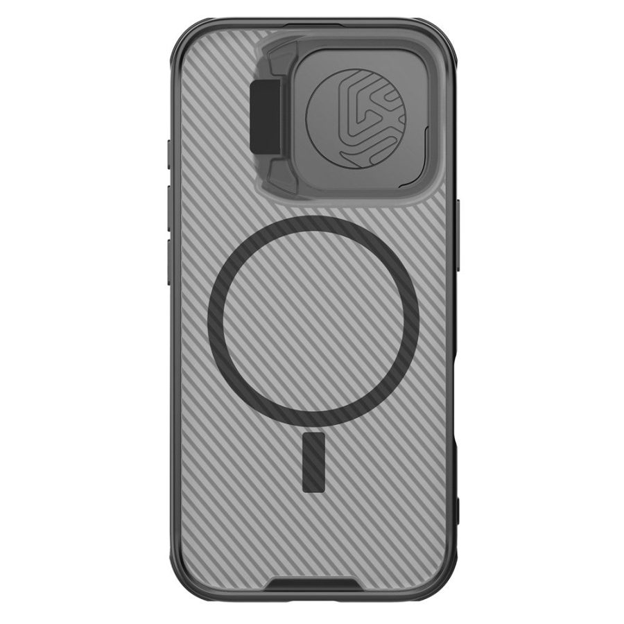 NILLKIN Camshield Prop Magnetic Translucent Series for iPhone 16 Pro Case Compatible with MagSafe TPU - PC Phone Cover with Camera Lid