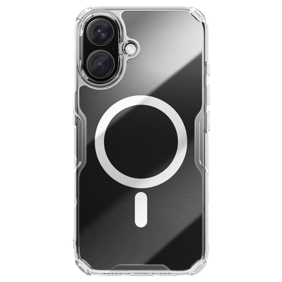NILLKIN Pro Series for iPhone 16 Plus Case Compatible with MagSafe TPU - PC Ultra Clear Phone Case