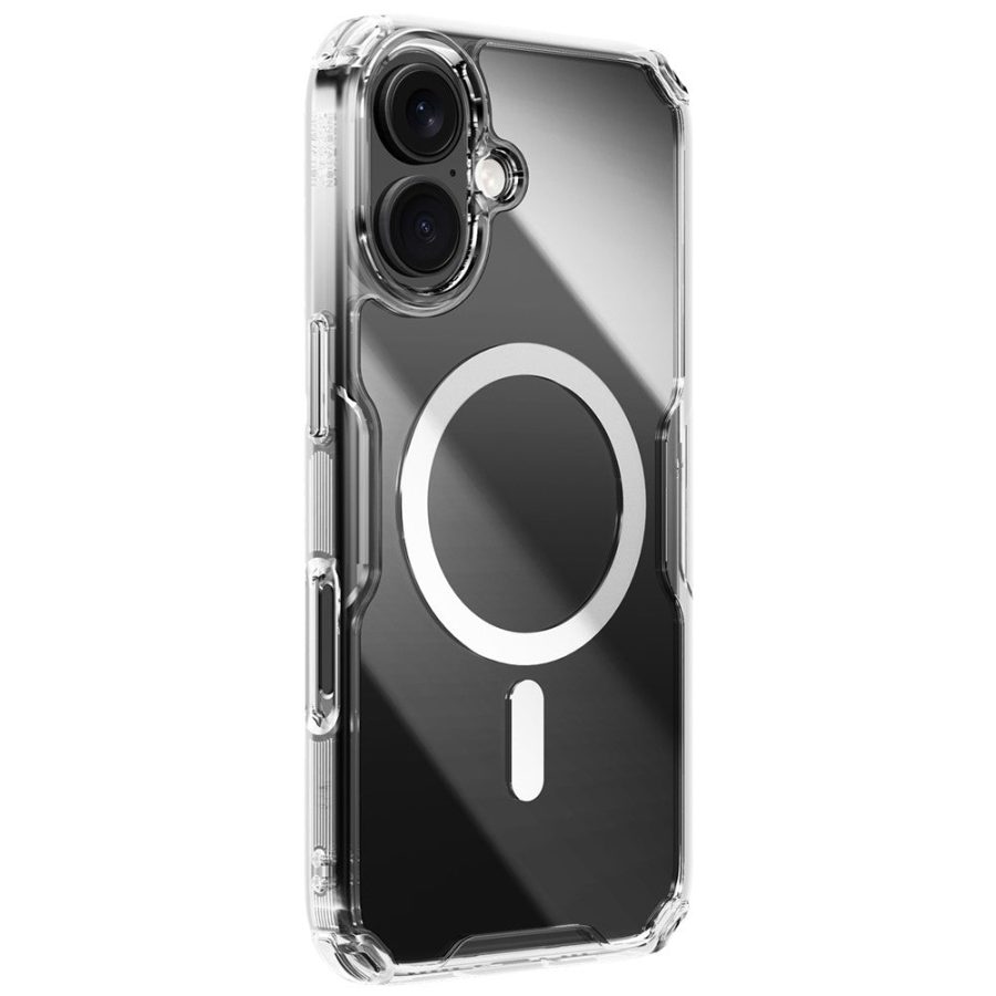 NILLKIN Pro Series for iPhone 16 Plus Case Compatible with MagSafe TPU - PC Ultra Clear Phone Case