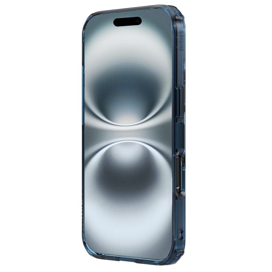 6601122407B-5 NILLKIN Nature Pro Series for iPhone 16 Case Compatible with MagSafe TPU - PC Ultra Clear Phone Case
