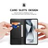 6601126402A-2 DUX DUCIS Hivo Series For Samsung Galaxy S25 Ultra Hivo Series Split Leather RFID Blocking Wallet Stand Flip Phone Cover (Non-magnetic)