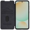 6601126591A-5 NILLKIN Qin Pro Series for Samsung Galaxy S24 FE Case with Card Slots Leather Phone Cover