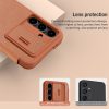 6601126591A-9 NILLKIN Qin Pro Series for Samsung Galaxy S24 FE Case with Card Slots Leather Phone Cover