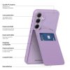 6601126826C-3 DUX DUCIS Rafi II Series For Samsung Galaxy S25+ Magnetic Case Leather Back Cover with RFID Blocking Card Slots