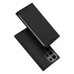 DUX DUCIS Skin Pro Series For Samsung Galaxy S25 Ultra Case Leather Phone Cover Card Holder (Non-magnetic)