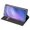 6601126827A-4 DUX DUCIS Skin Pro Series For Samsung Galaxy S25 Ultra Case Leather Phone Cover Card Holder (Non-magnetic)