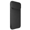 NILLKIN For iPhone 14 Pro Max Carbon Fiber Phone Case Slide Camera Protection PC - TPU Cover Compatible with MagSafe