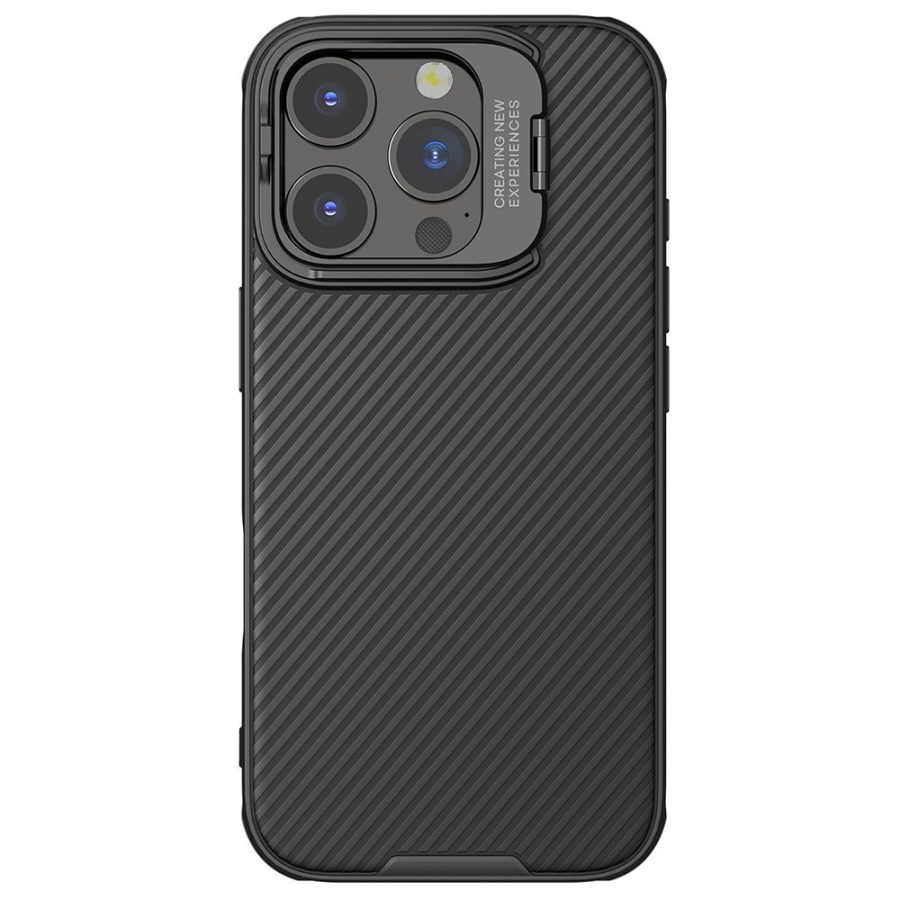 NILLKIN Camshield Prop Magnetic Series for iPhone 16 Pro Max Case Compatible with MagSafe TPU+PC Phone Cover with Lens Frame