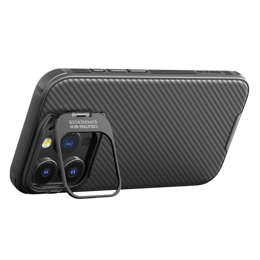 NILLKIN Camshield Prop Magnetic Series for iPhone 16 Pro Max Case Compatible with MagSafe TPU+PC Phone Cover with Lens Frame