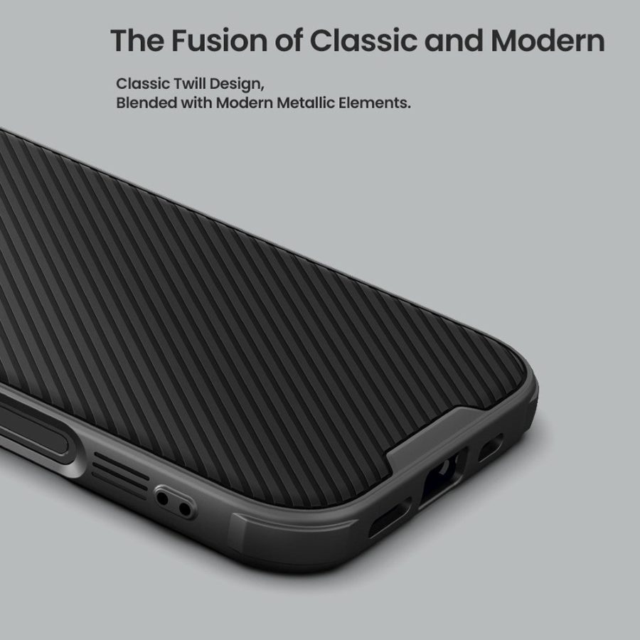 NILLKIN Camshield Prop Magnetic Series for iPhone 16 Pro Max Case Compatible with MagSafe TPU+PC Phone Cover with Lens Frame