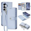 6601130148C-1 DUX DUCIS Lawa Series For Samsung Galaxy S25 Case Detachable Magnetic Cowhide Leather Cover Zipper Wallet