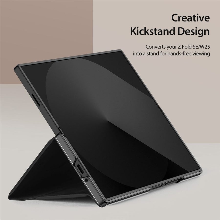 6601134553A-6 DUX DUCIS For Samsung Galaxy Z Fold Special Cases with Card Slot Bril Series Leather Phone Cover Stand
