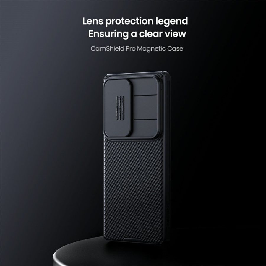 NILLKIN Camshield Pro for Samsung Galaxy S25 Ultra Magnetic Case TPU - PC Phone Cover with Slider Camera