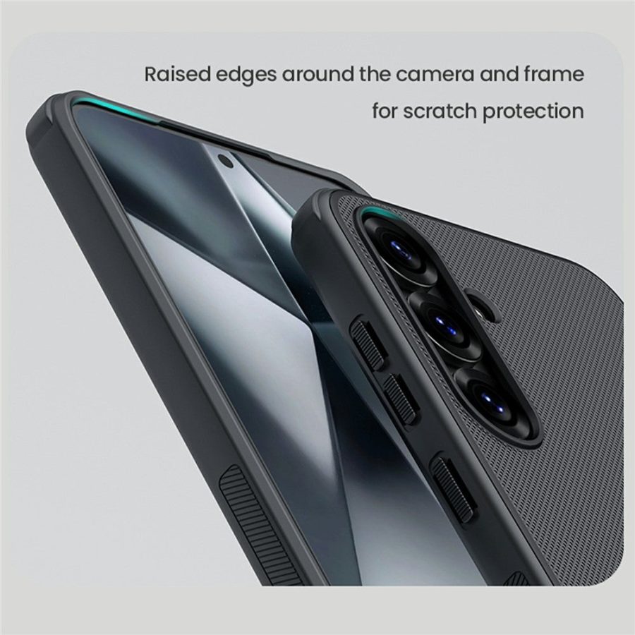 6601135042A-11 NILLKIN Frosted Shield Pro For Samsung Galaxy S25 Case Matte PC - TPU Phone Cover