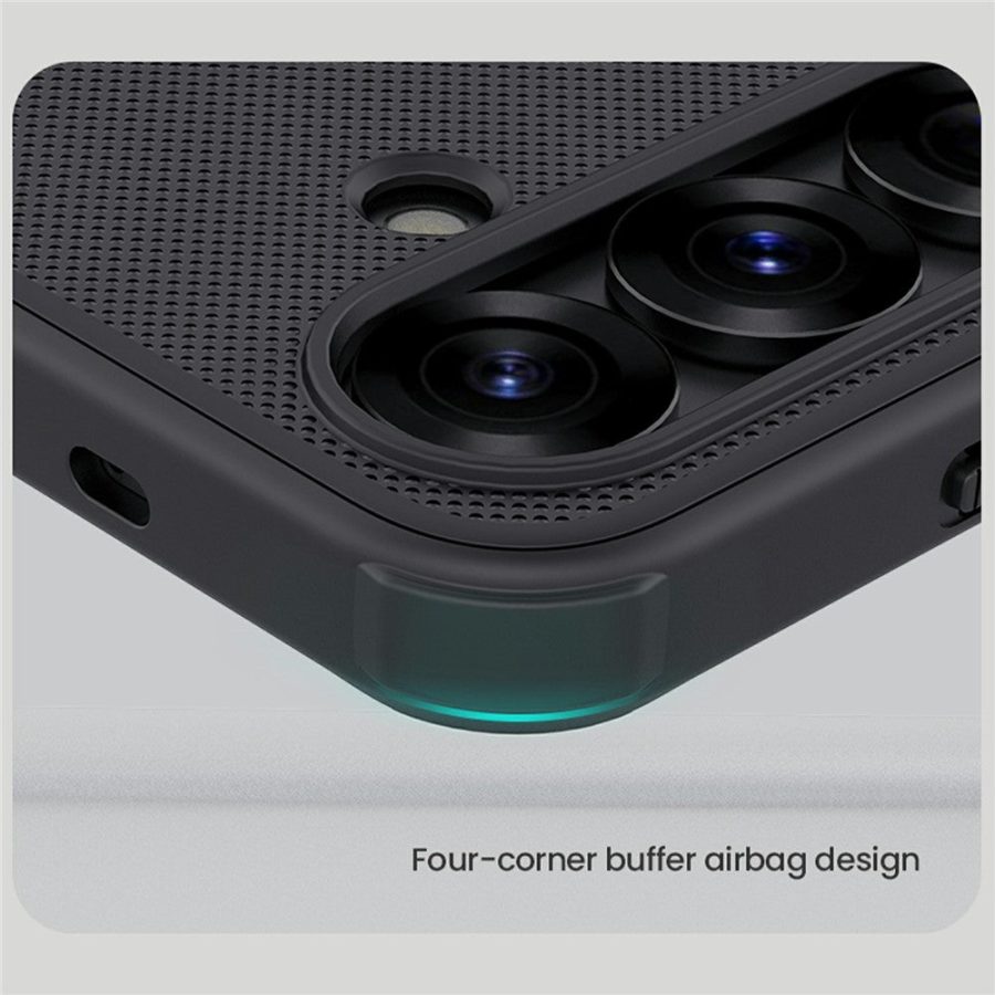 6601135043A-9 NILLKIN Frosted Shield Pro For Samsung Galaxy S25+ Case Matte PC - TPU Phone Cover