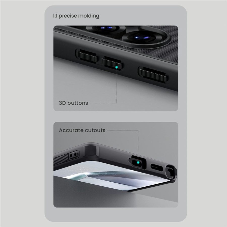 NILLKIN Frosted Shield Pro for Samsung Galaxy S25 Ultra Magnetic Case PC - TPU Phone Cover