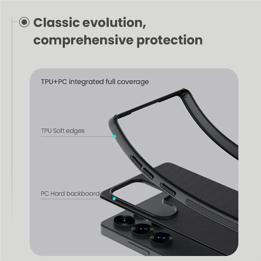 NILLKIN Frosted Shield Pro for Samsung Galaxy S25 Ultra Magnetic Case PC - TPU Phone Cover