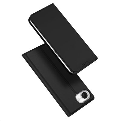 6601137797A-1 DUX DUCIS Skin Pro Series For iPhone 17e / 16e Case Leather Stand Cover Card Holder