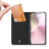 6601137797A-2 DUX DUCIS Skin Pro Series For iPhone 17e / 16e Case Leather Stand Cover Card Holder