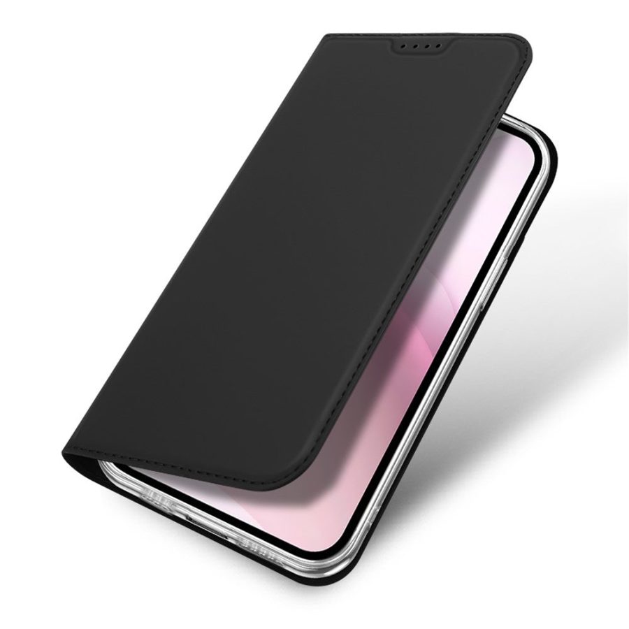 6601137797A-4 DUX DUCIS Skin Pro Series For iPhone 17e / 16e Case Leather Stand Cover Card Holder