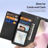 DUX DUCIS Lawa Series For iPhone 17e / 16e Case Detachable Magnetic Cowhide Leather Cover Zipper Wallet