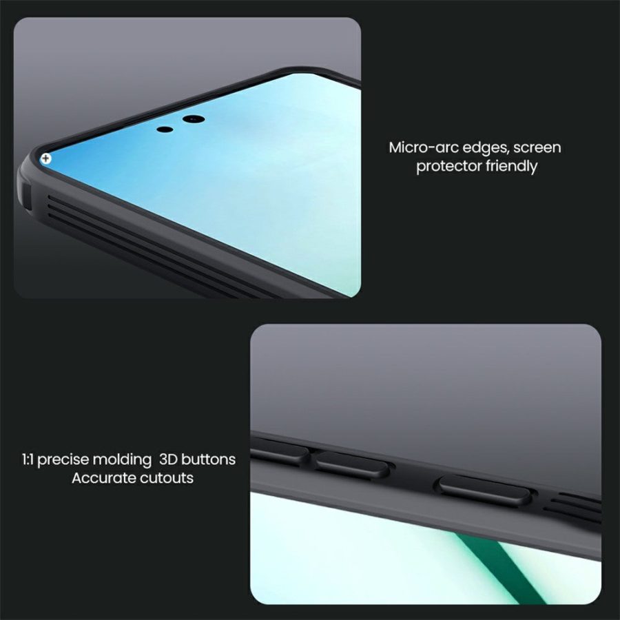 NILLKIN Camshield Pro for Samsung Galaxy A36 Magnetic Case TPU - PC Phone Cover with Slider Camera