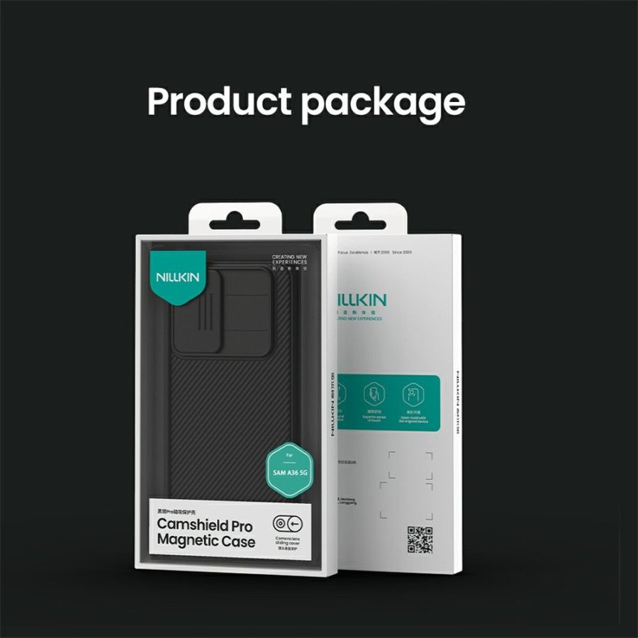 NILLKIN Camshield Pro for Samsung Galaxy A36 Magnetic Case TPU - PC Phone Cover with Slider Camera