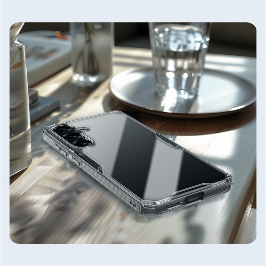 6601138940A-12 NILLKIN Pro Series for Samsung Galaxy S25 Case TPU - PC Crystal Clear Phone Case