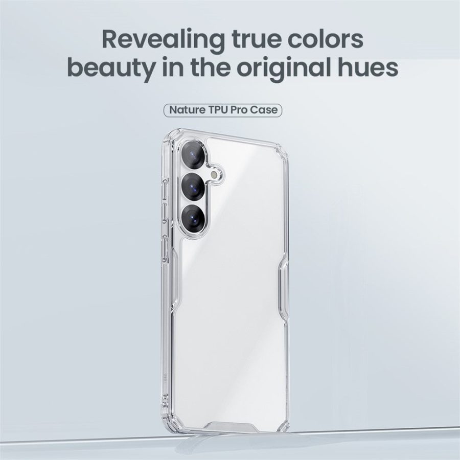 6601138940A-5 NILLKIN Pro Series for Samsung Galaxy S25 Case TPU - PC Crystal Clear Phone Case