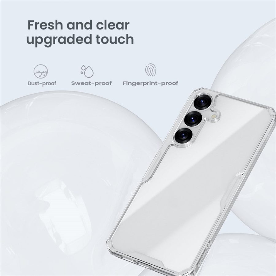 6601138940A-9 NILLKIN Pro Series for Samsung Galaxy S25 Case TPU - PC Crystal Clear Phone Case
