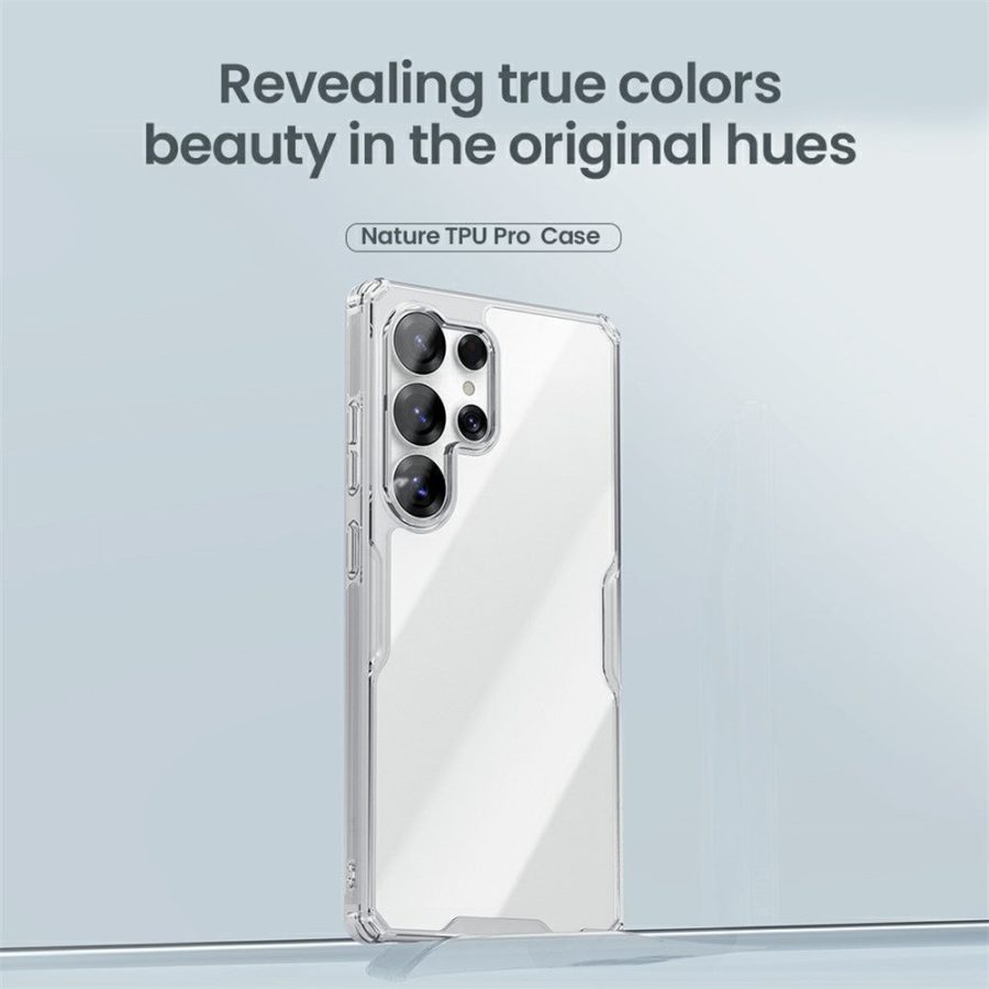 6601138942A-6 NILLKIN Pro Series for Samsung Galaxy S25 Ultra Case TPU - PC Crystal Clear Phone Case