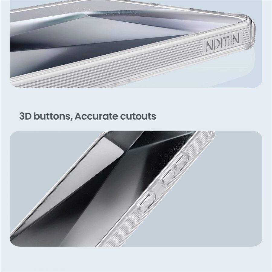 NILLKIN Pro Series for Samsung Galaxy S25 Magnetic Case TPU - PC Clear Phone Cover