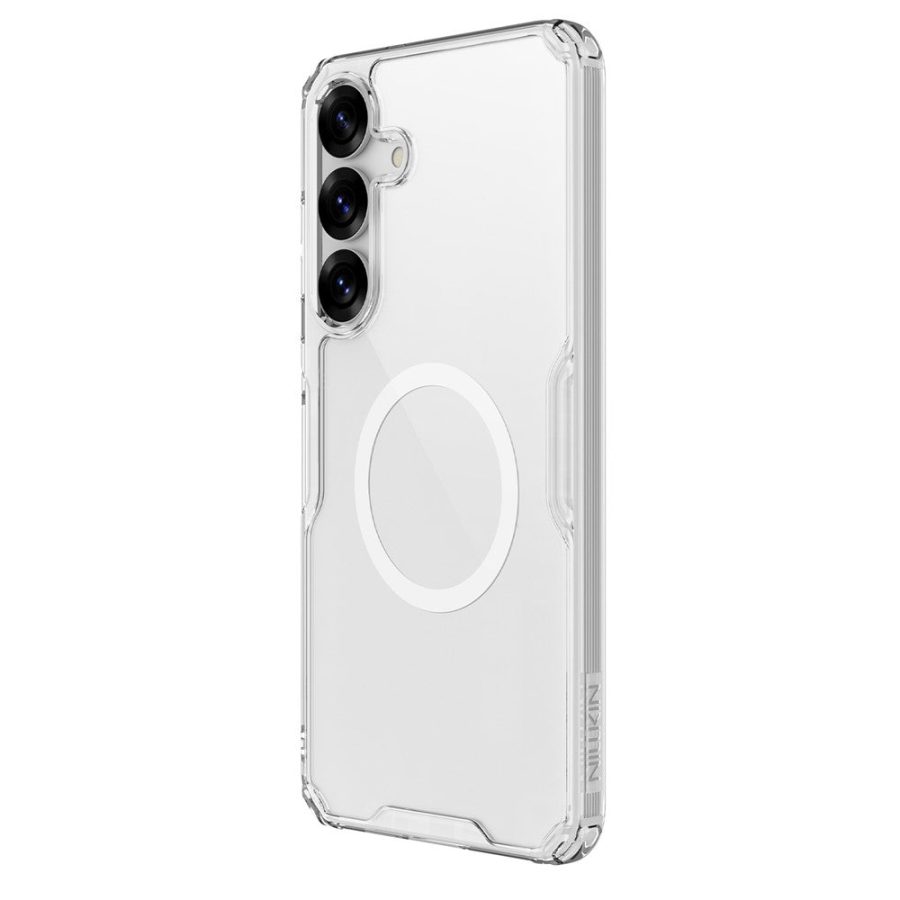 NILLKIN Pro Series for Samsung Galaxy S25 Magnetic Case TPU - PC Clear Phone Cover