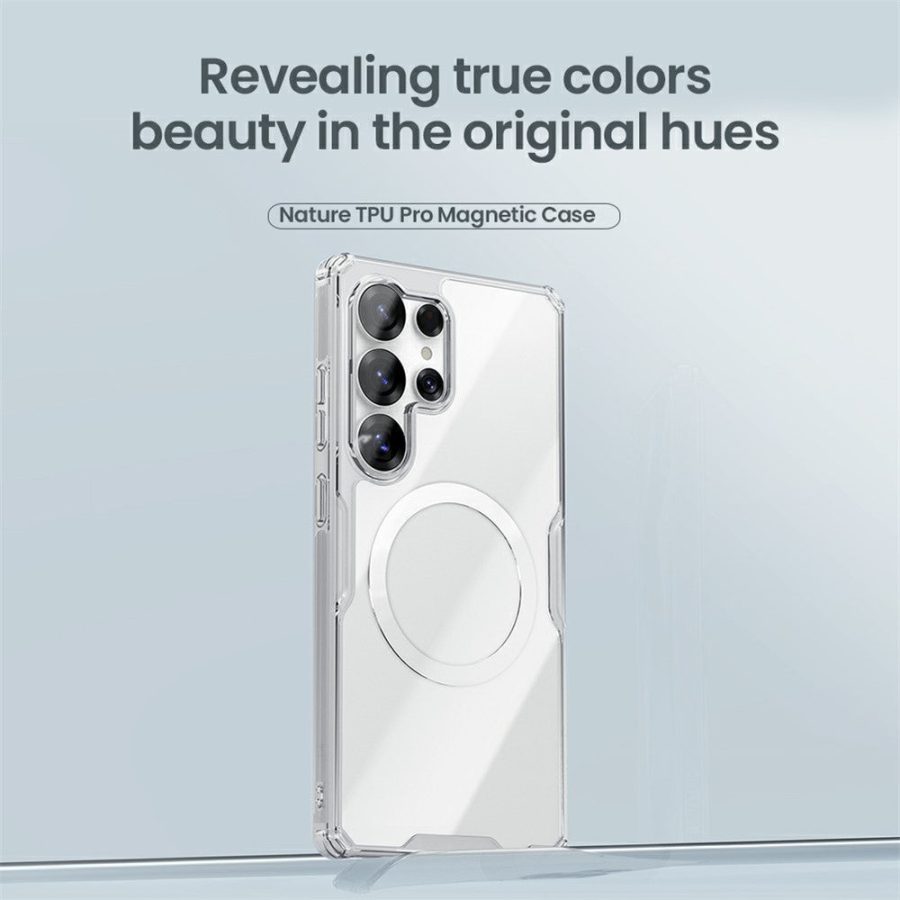 NILLKIN Pro Series for Samsung Galaxy S25 Ultra Magnetic Case TPU - PC Clear Phone Cover