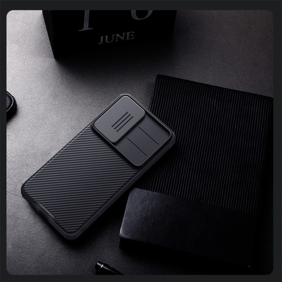 6601138946A-16 NILLKIN Camshield Pro Series for Samsung Galaxy S25 Case PC - TPU Slide Camera Lid Phone Cover