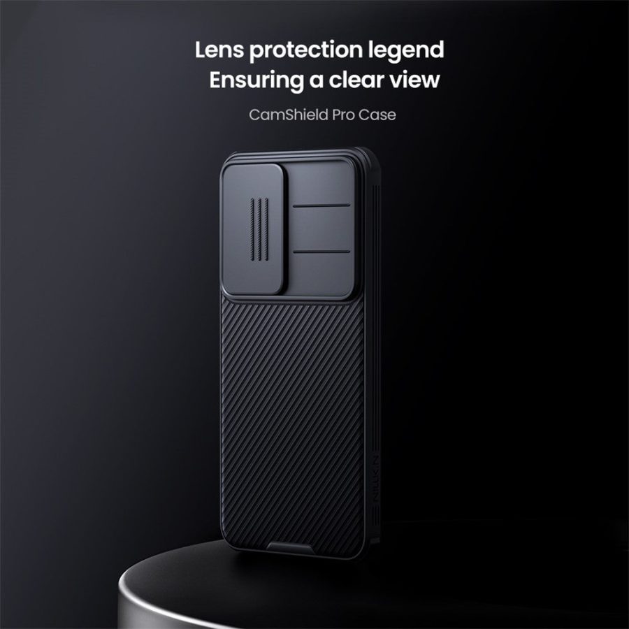 6601138946A-7 NILLKIN Camshield Pro Series for Samsung Galaxy S25 Case PC - TPU Slide Camera Lid Phone Cover