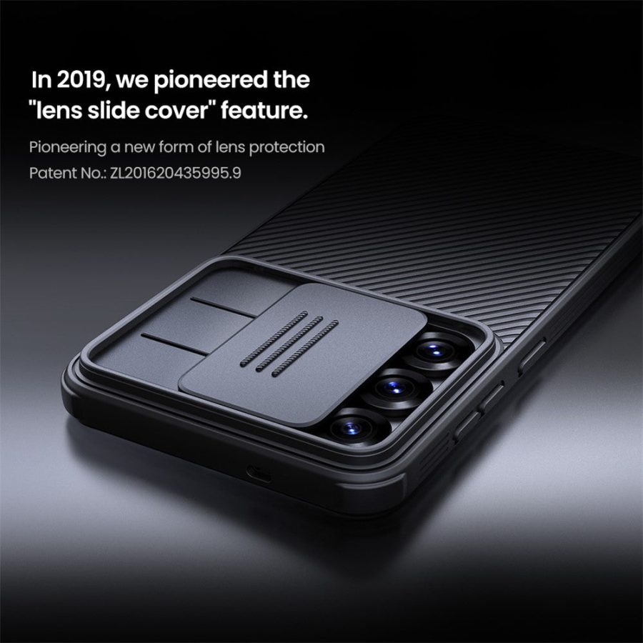 6601138946A-8 NILLKIN Camshield Pro Series for Samsung Galaxy S25 Case PC - TPU Slide Camera Lid Phone Cover